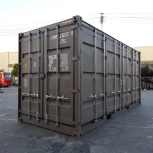 20' High Cube Open Side Shipping Container | Rental